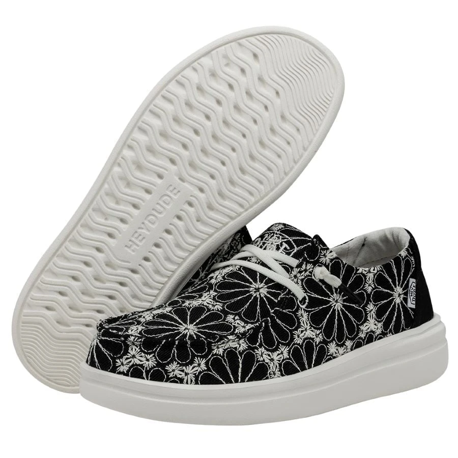 Wendy Rise Eyelet - Black - Image 3