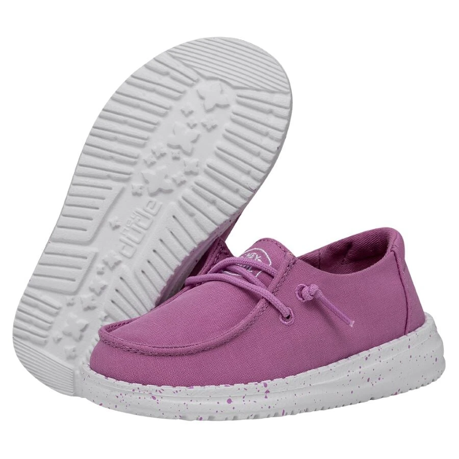 Wendy Toddler Slub Canvas - Violet - Image 3