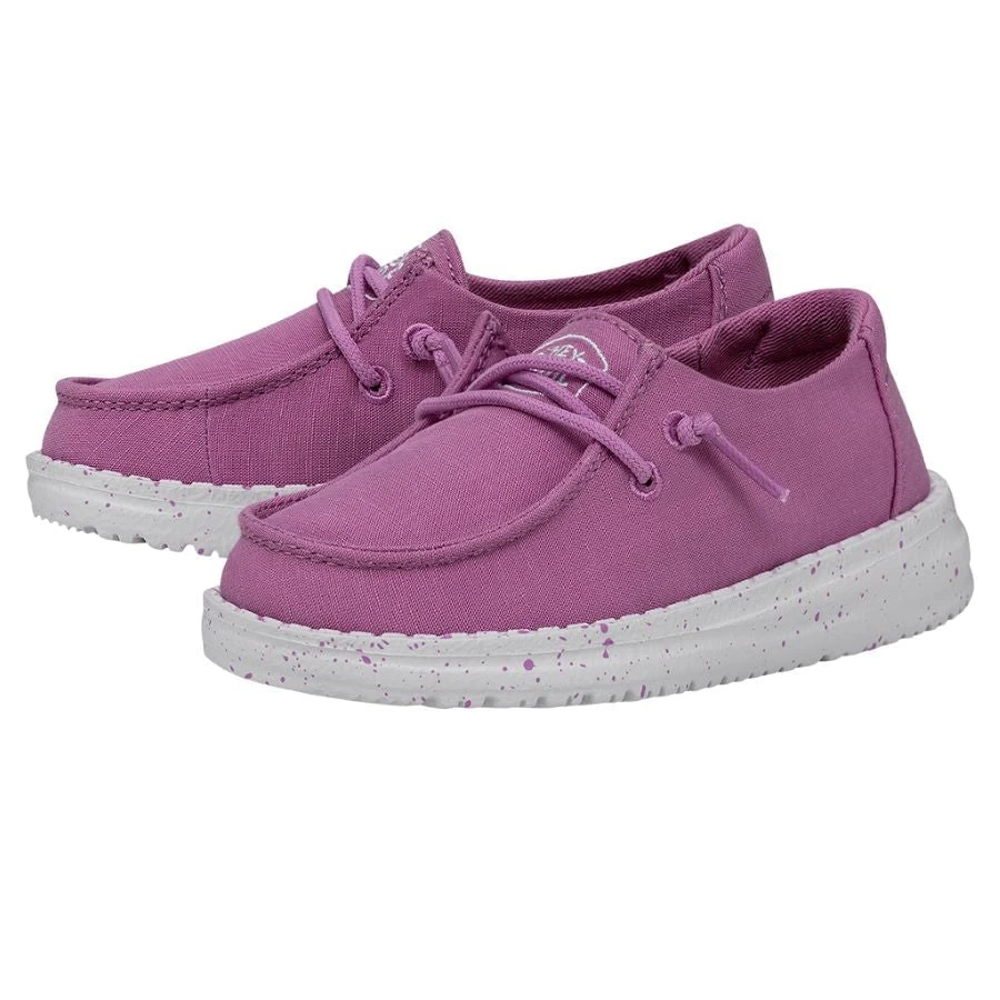 Wendy Toddler Slub Canvas - Violet - Image 2