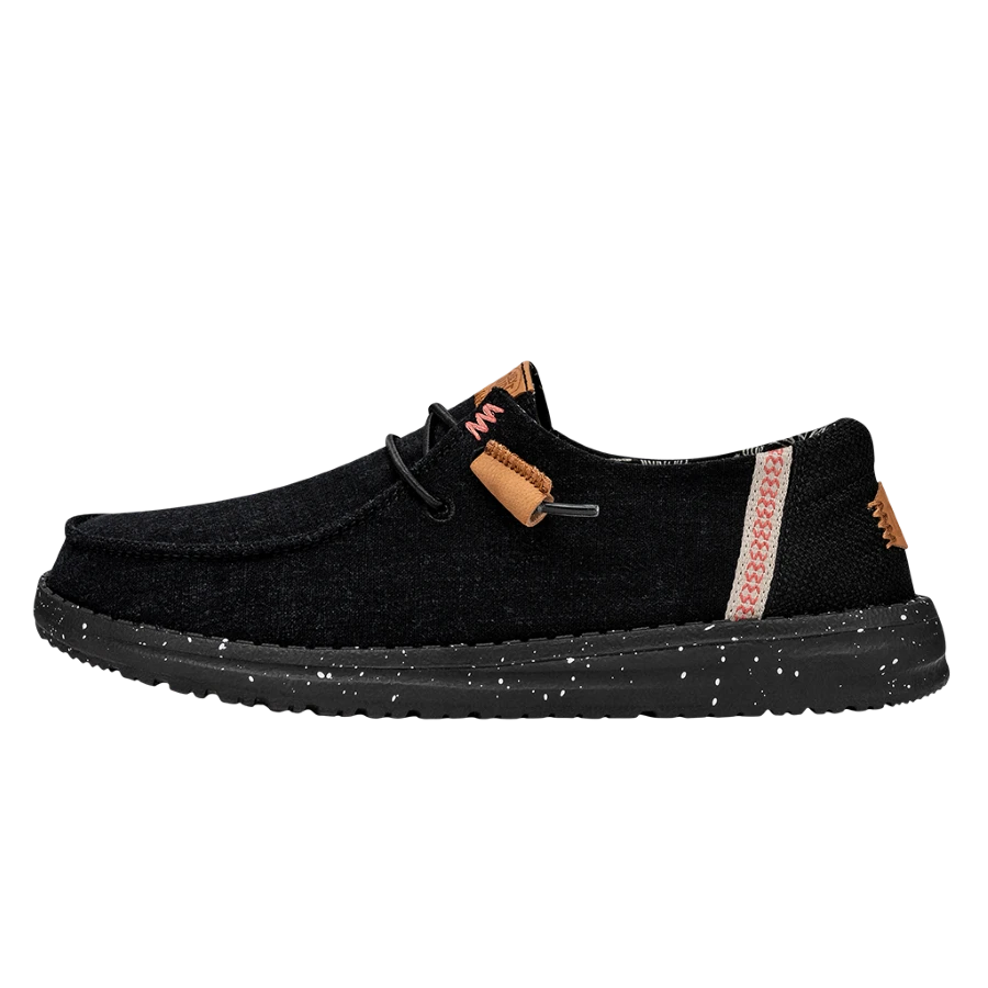 Wendy Washed Canvas - Black